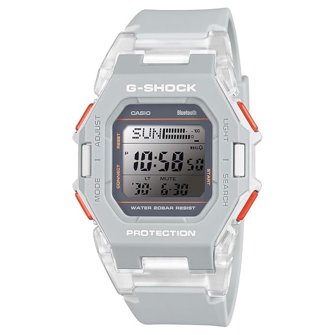 G-Shock Bluetooth Digital Grey Dial Men GD-B500S-8DR