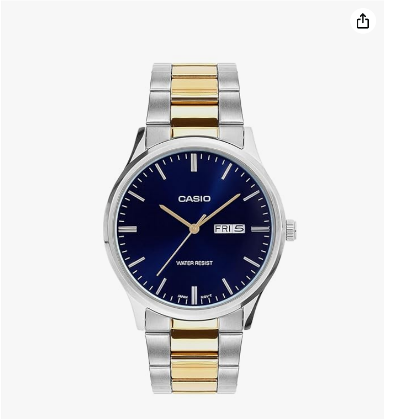 Casio Enticer Men MTP-SN8YSG-2B Analog Blue Dial Watch (A2517)