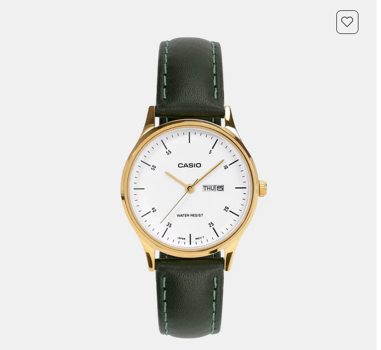 Women Quartz White Dial Analog Stainless Steel Watch A2507