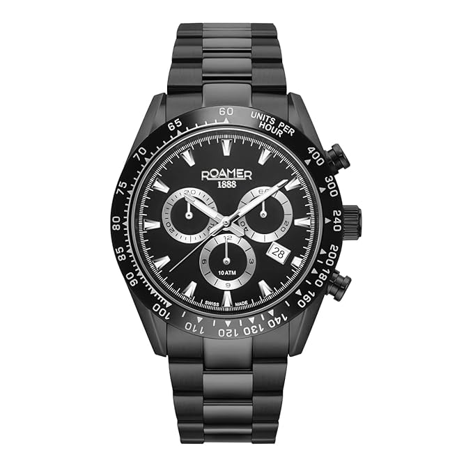 Roamer Monza 100 Analog Black Dial Women's Watch