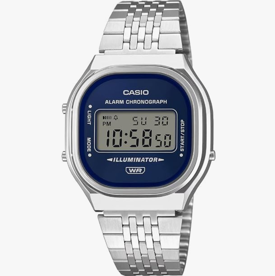 Casio Vintage A140WE-2ADF Digital Blue Watch Unisex (D434)