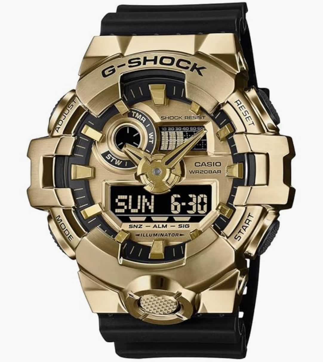 Casio G-Shock GM-700G-9ADR Analog-Digital Gold Dial Men