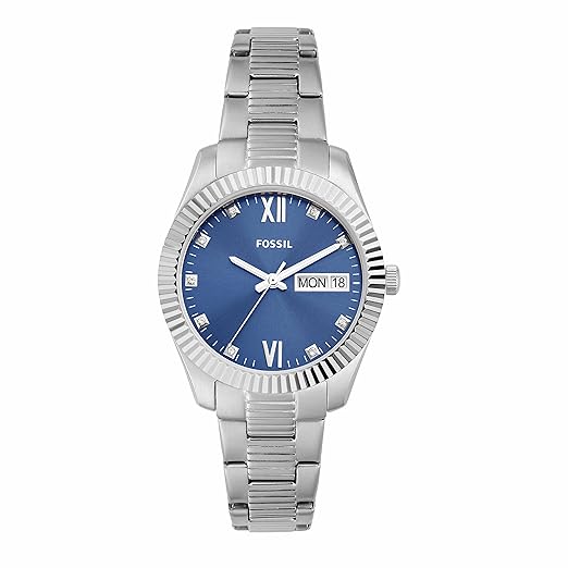 Fossil Scarlette Analog Blue Dial Women's Watch
