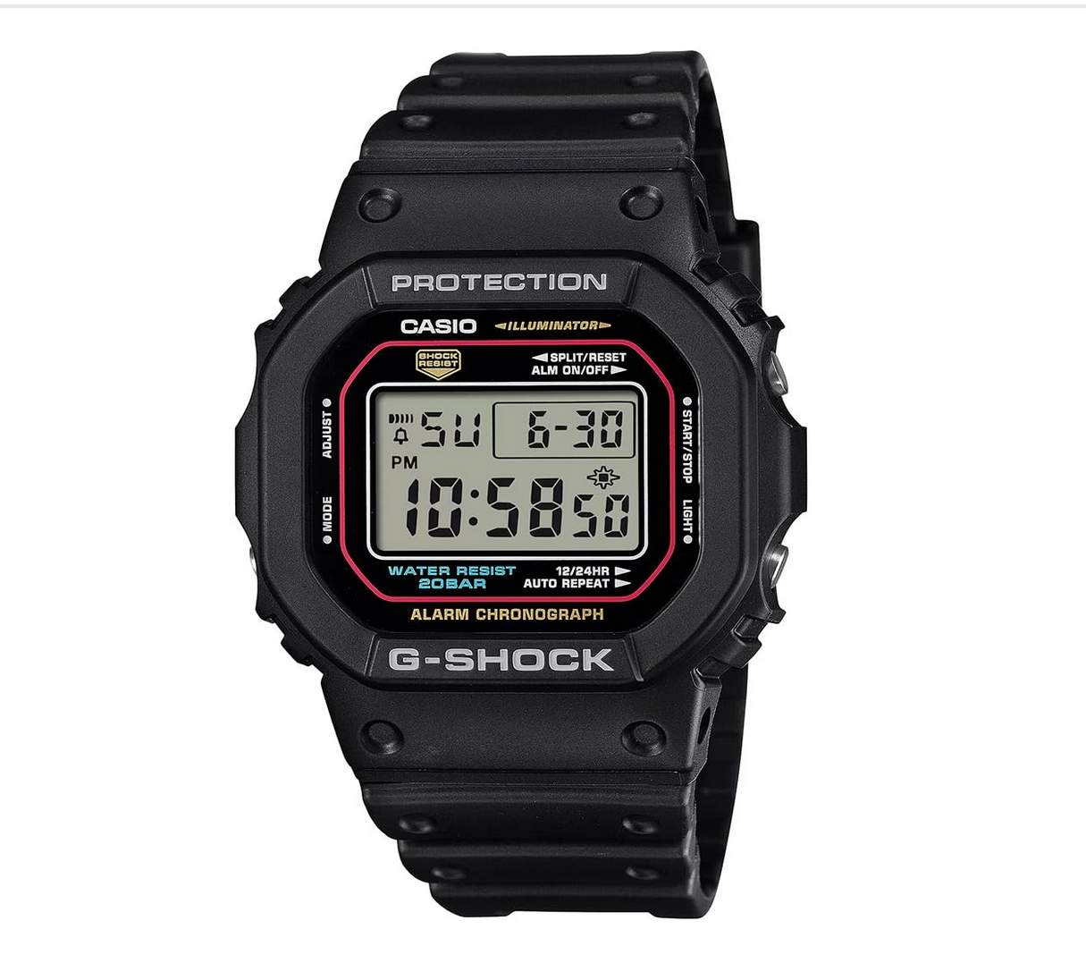 G-Shock Digital Watch - For Men -DW-5600RL-1DR