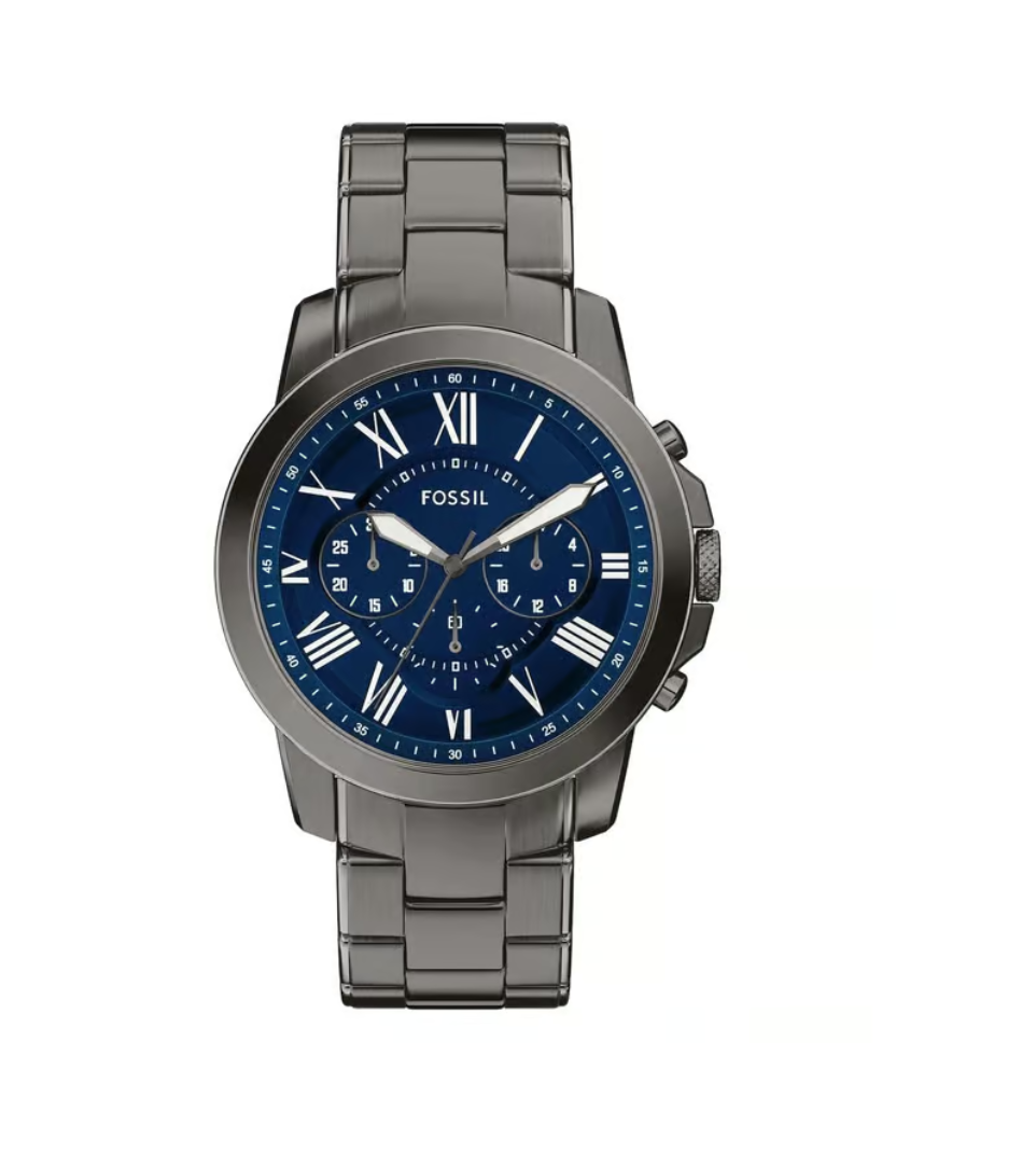 Grant Chronograph Gunmetal Stainless Steel Watch