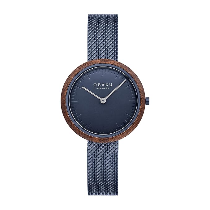Obaku TRAE Lille Marine Analog Blue Dial Women's Watch