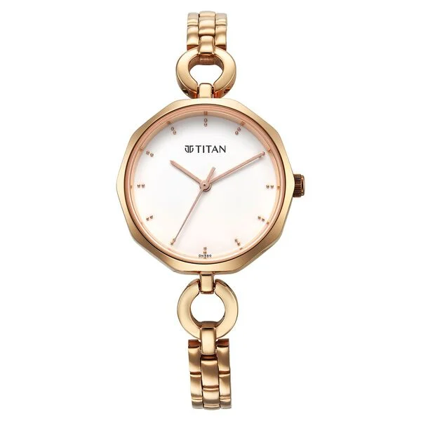 Titan Karishma White Dial Watch for Women