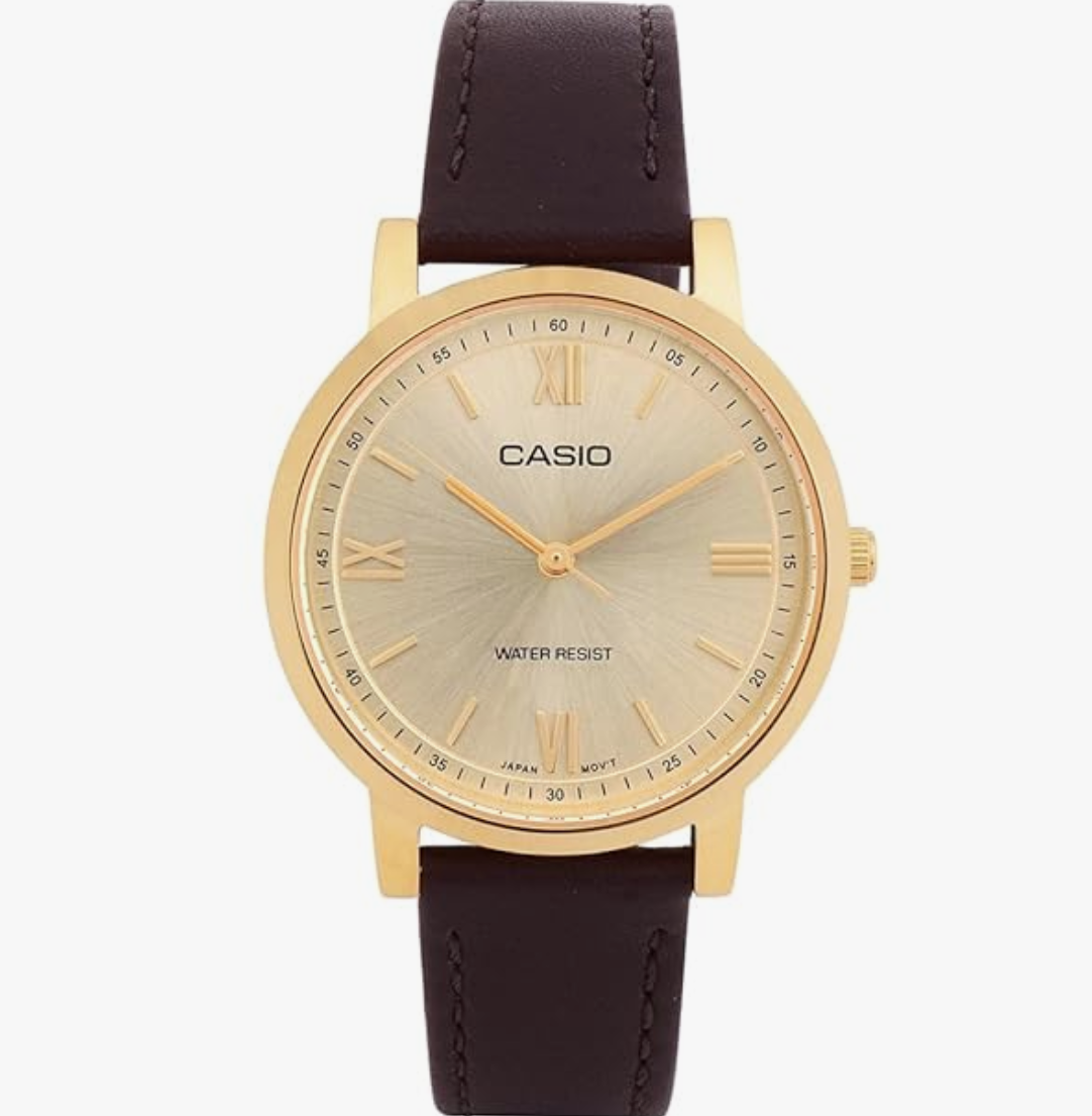 Casio Enticer Analog Beige Dial Women LTP-SN1GL-9A