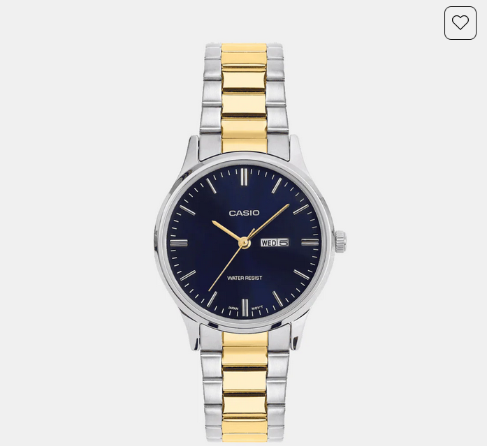 Women Quartz Green Dial Analog Stainless Steel Watch A2512