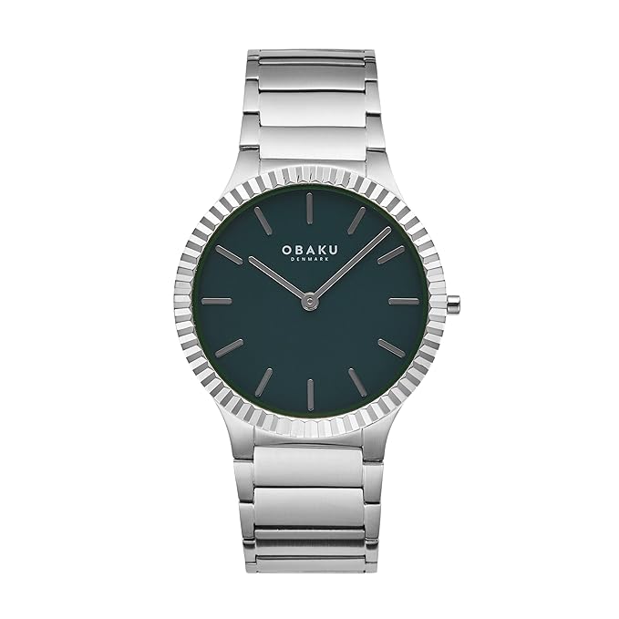Obaku Analog Green Dial Men's Watch