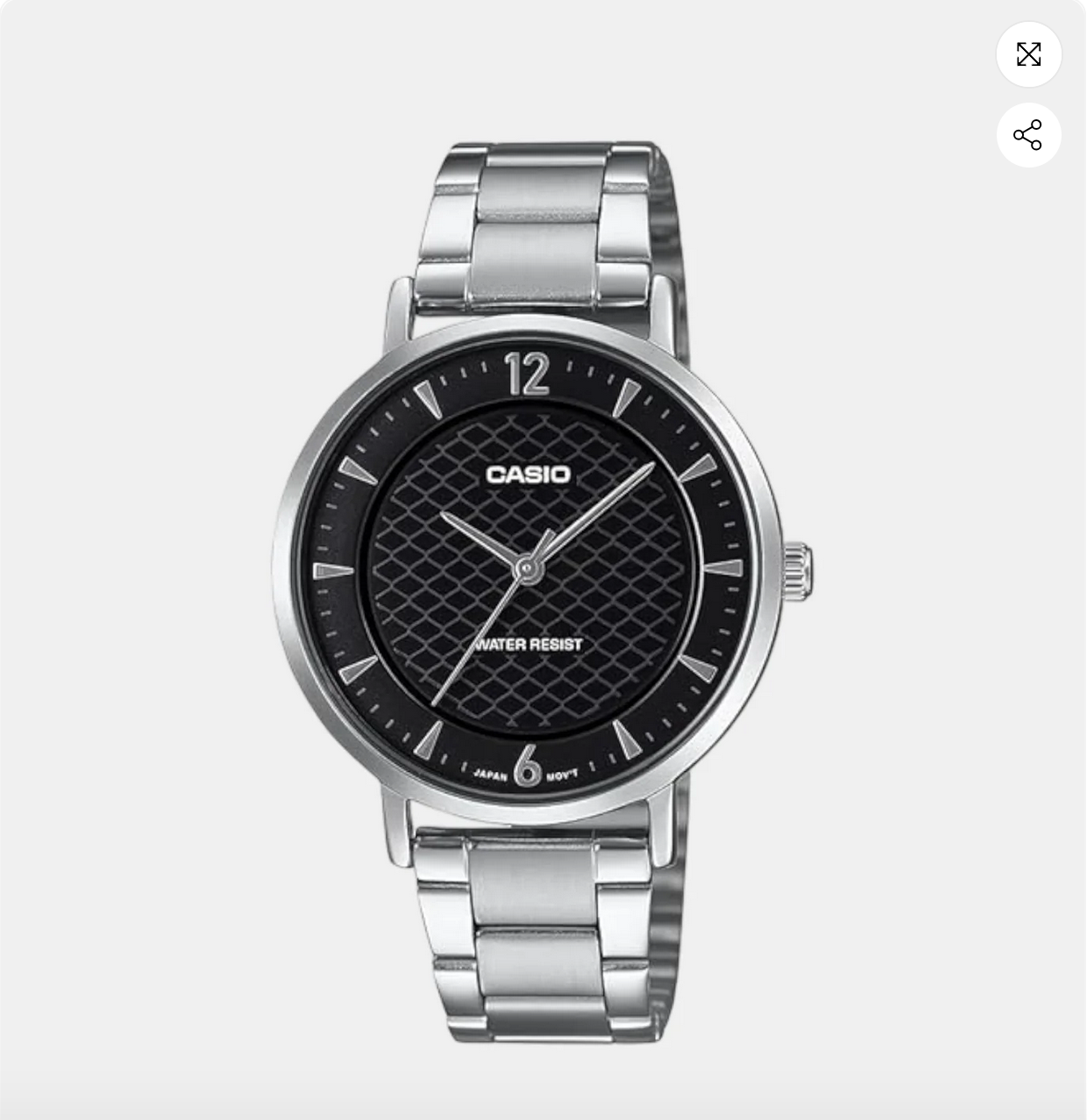 Enticer Women Quartz Black Dial Analog Stainless Steel Watch