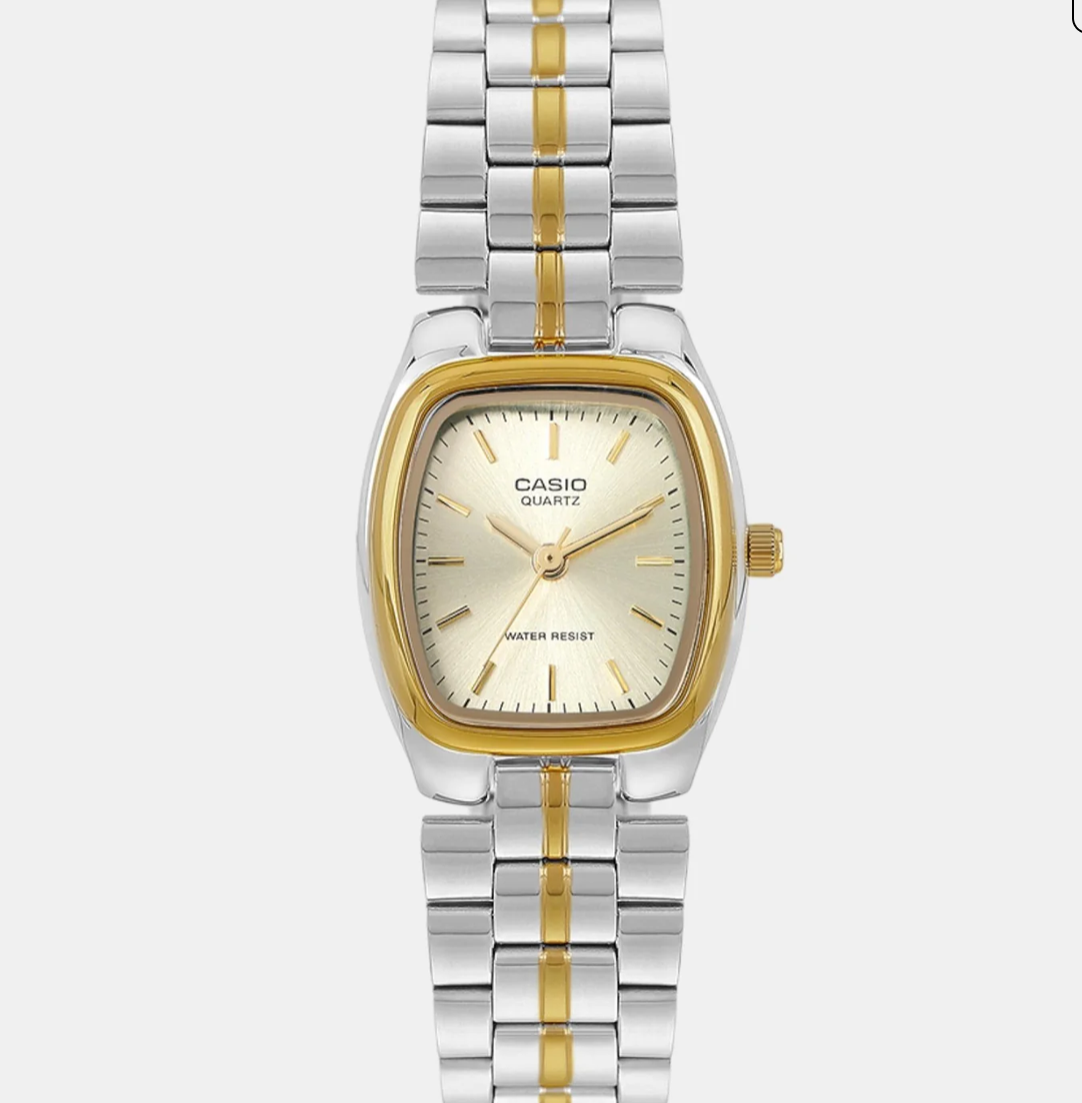 Enticer Women Quartz Gold Dial Analog Stainless Steel Watch A2272