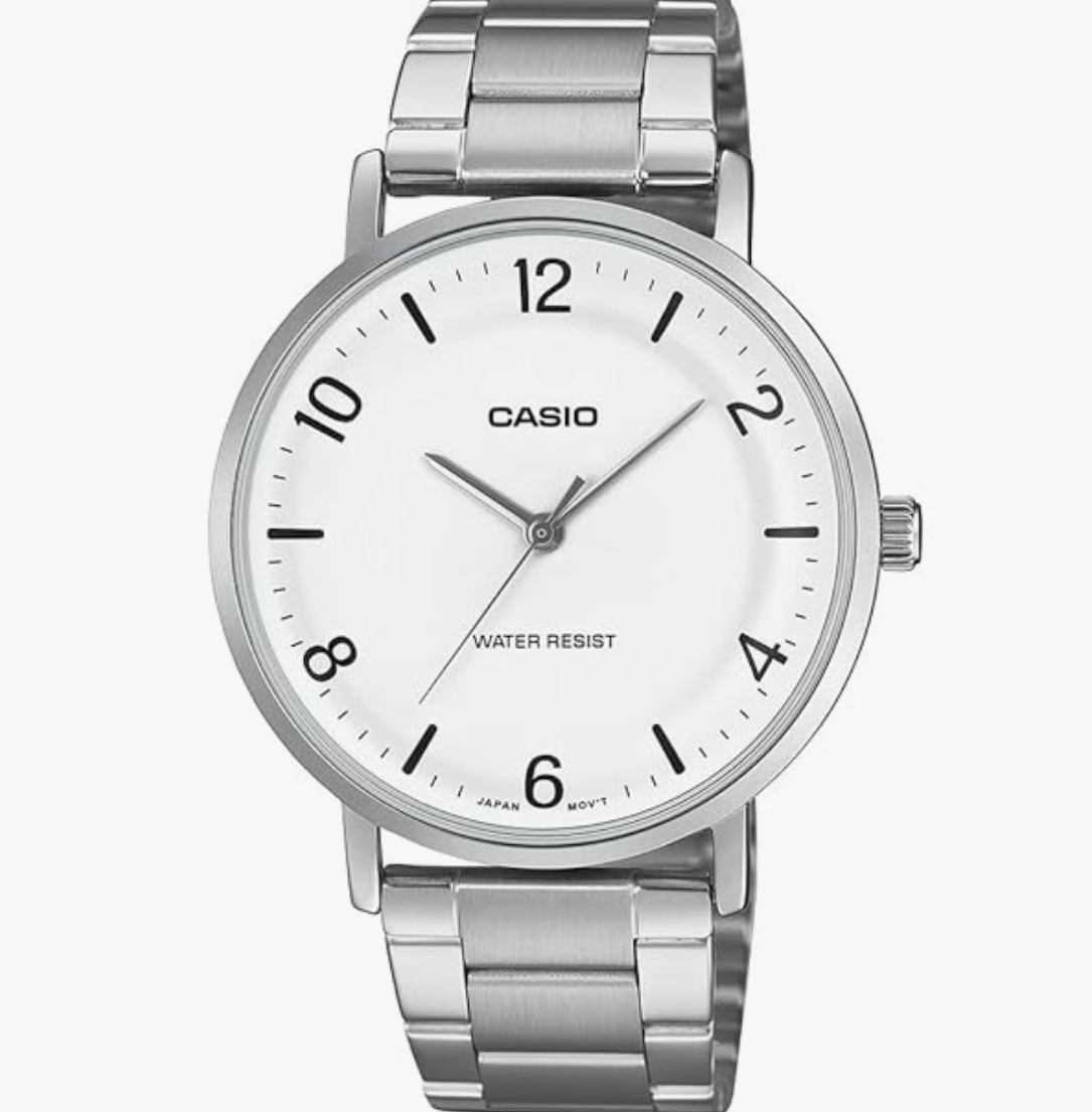 Casio Enticer Men MTP-VT03D-7BDF Analog White Dial Men (A2407)