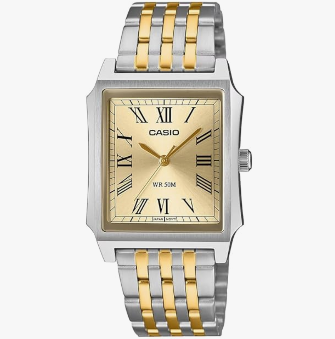 Casio Enticer Men MTP-B190SG-9BVDF Analog Gold Watch Men (A2548)