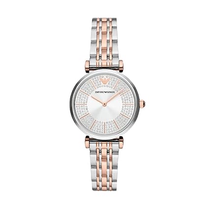 Emporio Armani Stainless Steel Analog Silver Dial Women Watch-Ar11537