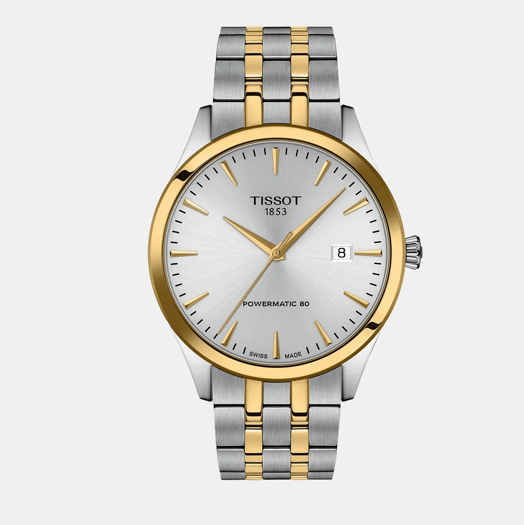 Classic Dream Men Automatic Silver Dial Analog Stainless Steel Watch T1584072203100
