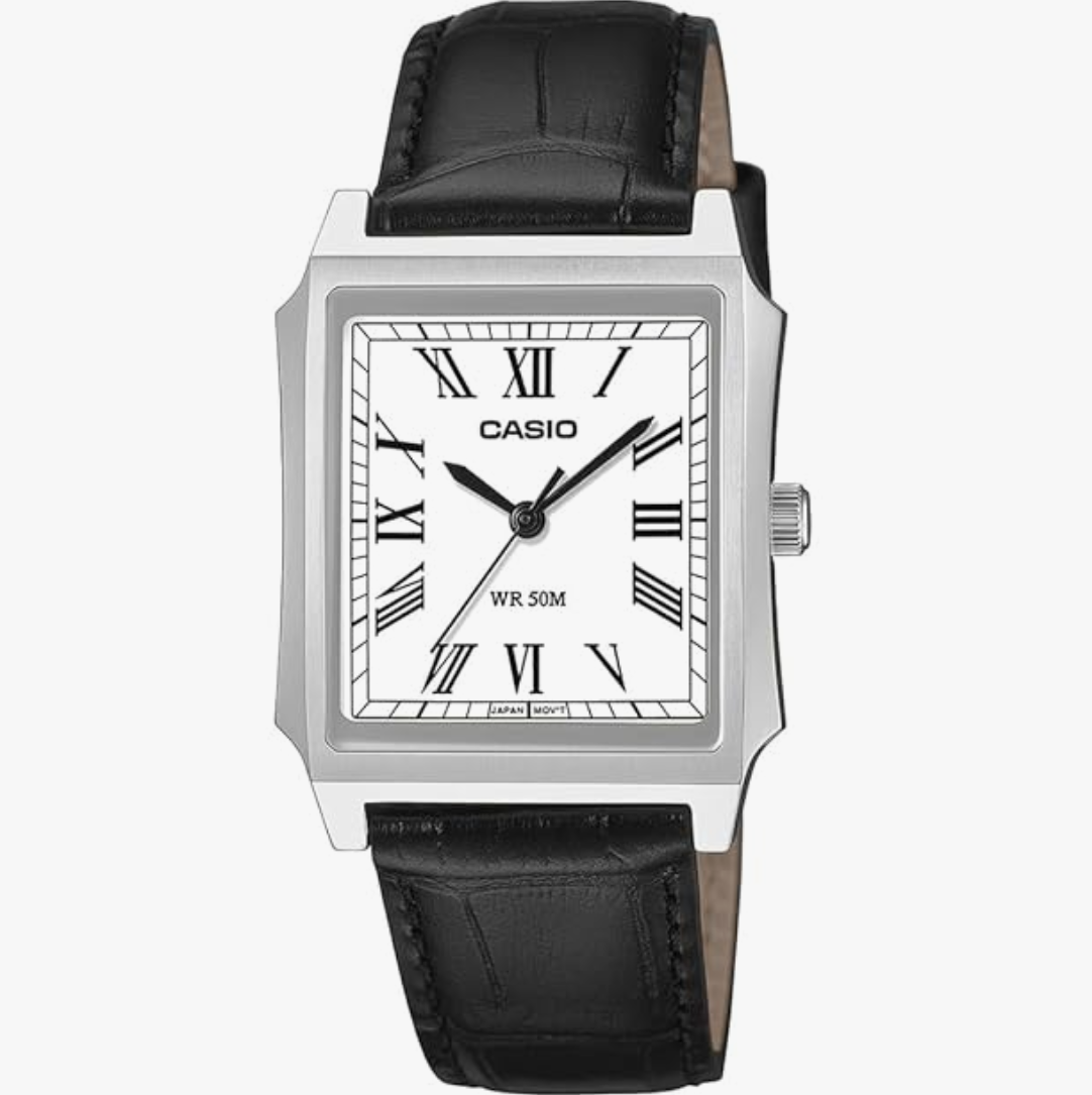 Casio Enticer Men MTP-B190L-7BVDF Analog Silver Watch Men (A2546)