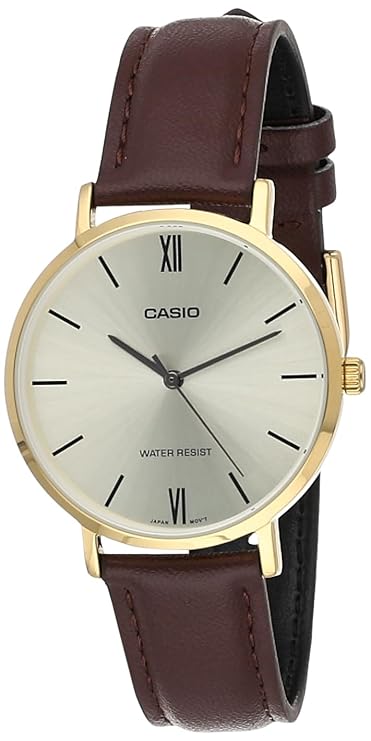 Casio Analog Silver Dial Women's Watch - LTP-VT01GL-9BUD