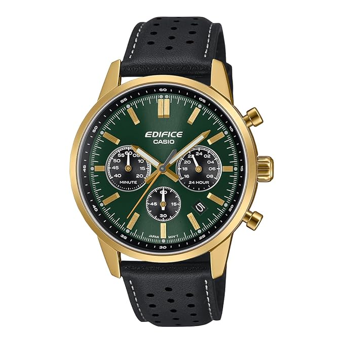 Casio Edifice EFR-575CL-3ADF Analog Green Dial Men