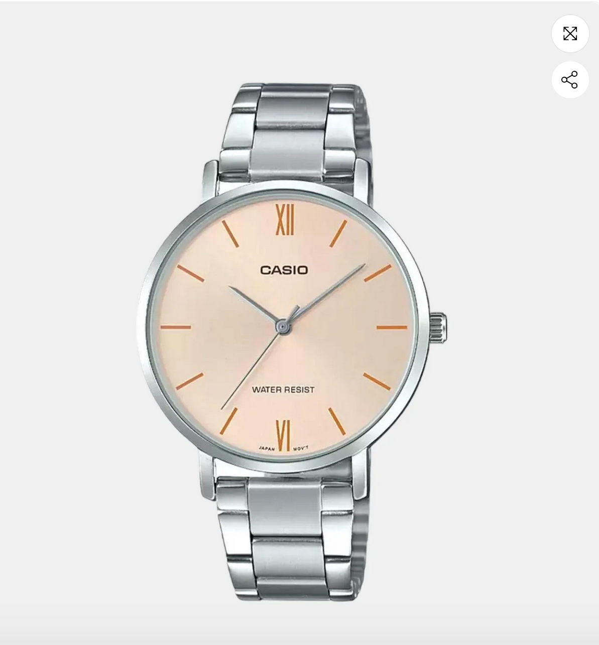 Enticer Women's Analog Stainless Steel Watch - LTP-VT01D-4BUDF