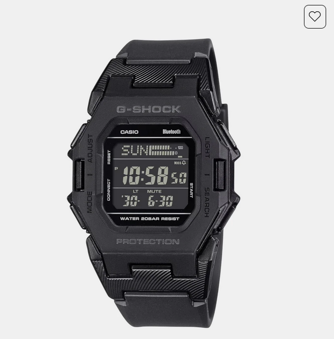 G-Shock Men Quartz Black Dial Digital Resin Watch GD-B500-1 G1555