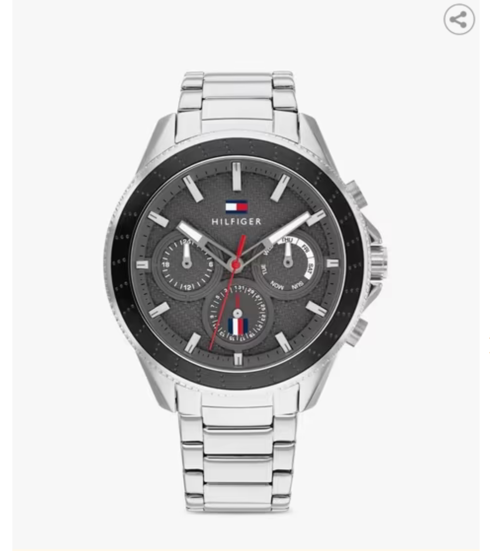 TOMMY HILFIGER NDTH1791857 Water-Resistant Analogue Watch | FreeSize