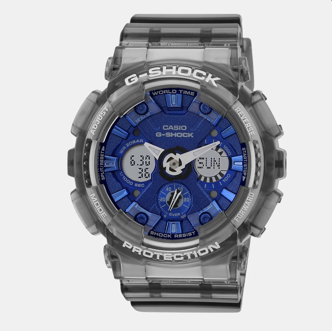 G-Shock Women Quartz Blue Dial Analog-Digital Resin Watch G1379