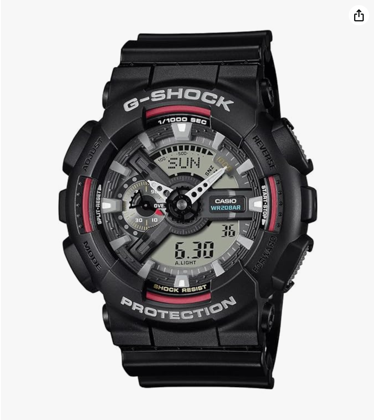 G-Shock Analog-Digital Watch - For Men -GA-110RL-1ADR