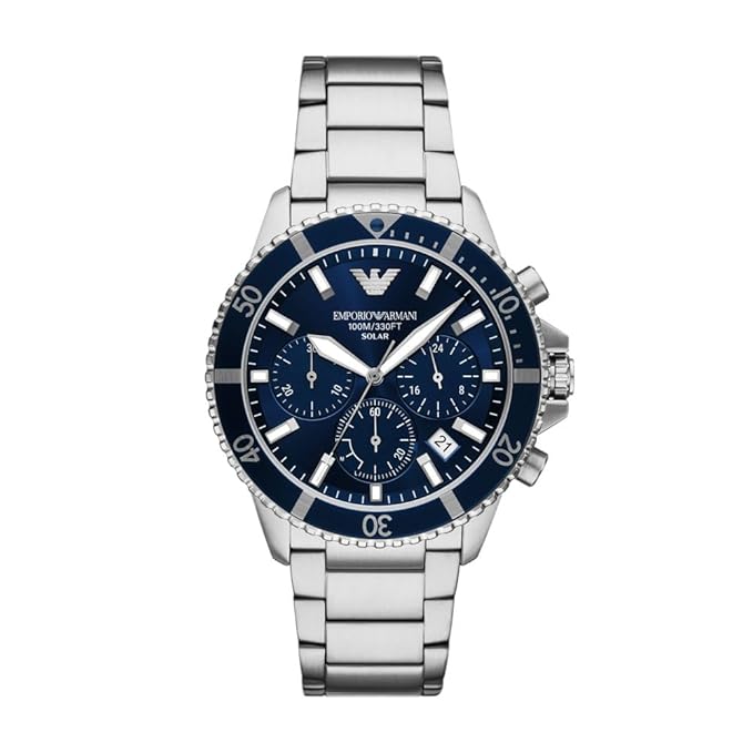 Emporio Armani Analog Blue Dial Men's Watch