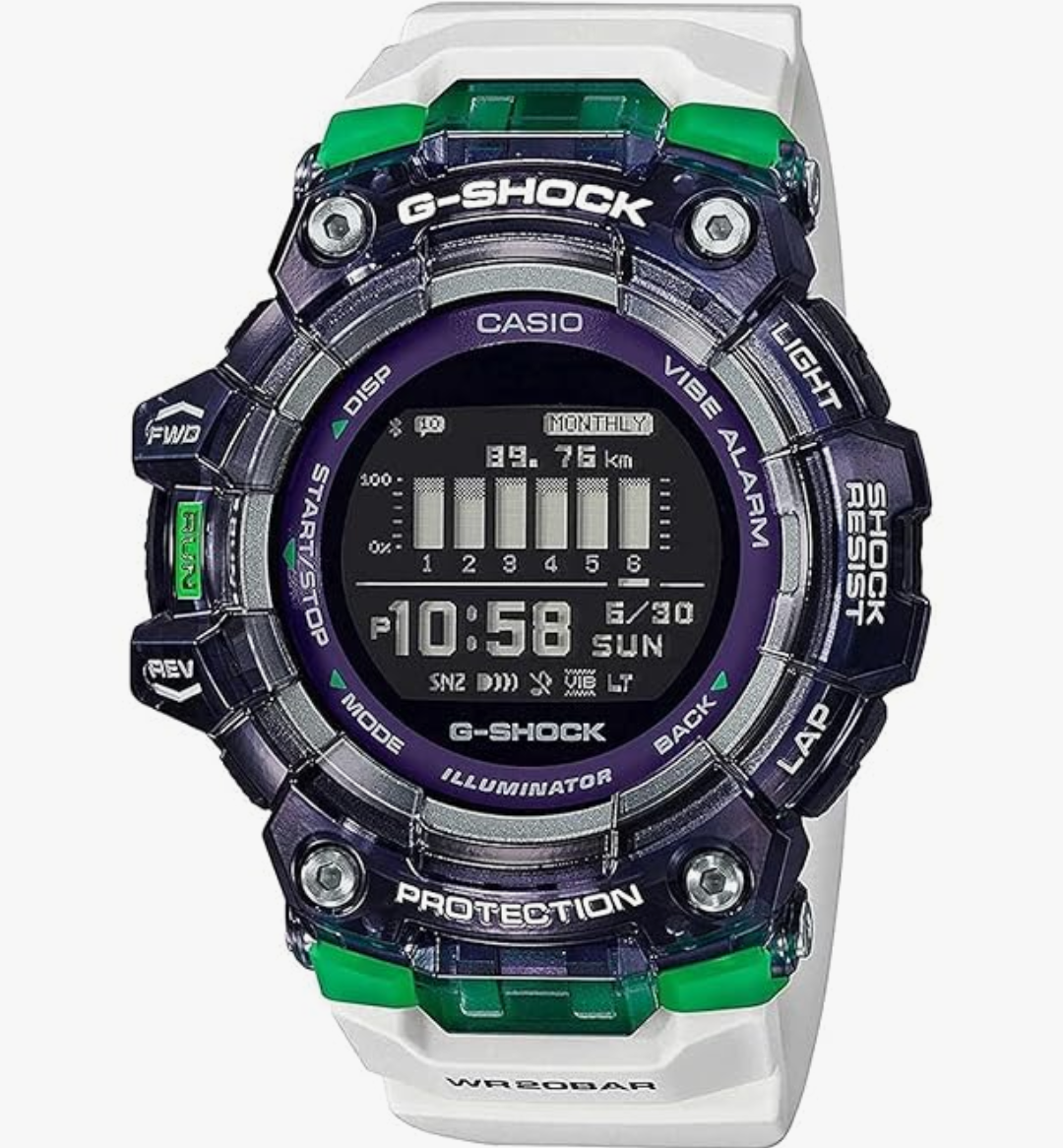 G-Shock Men Quartz Black Dial Digital Watch G1093
