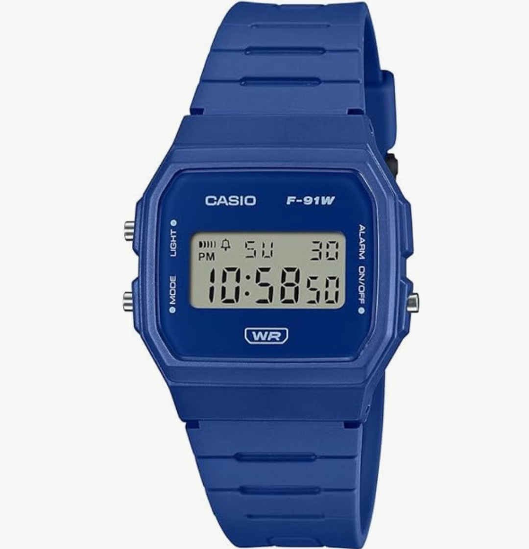 Youth Unisex Quartz Blue Dial Digital Resin Watch D371