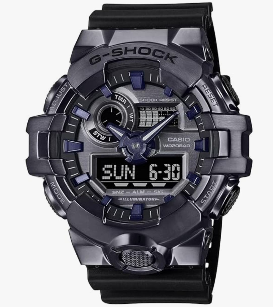 Casio G-Shock GM-700P-6ADR Analog-Digital Black Dial Men