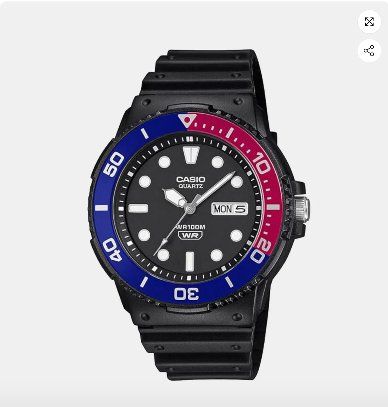 Youth Unisex Quartz Black Dial Analog Resin Watch