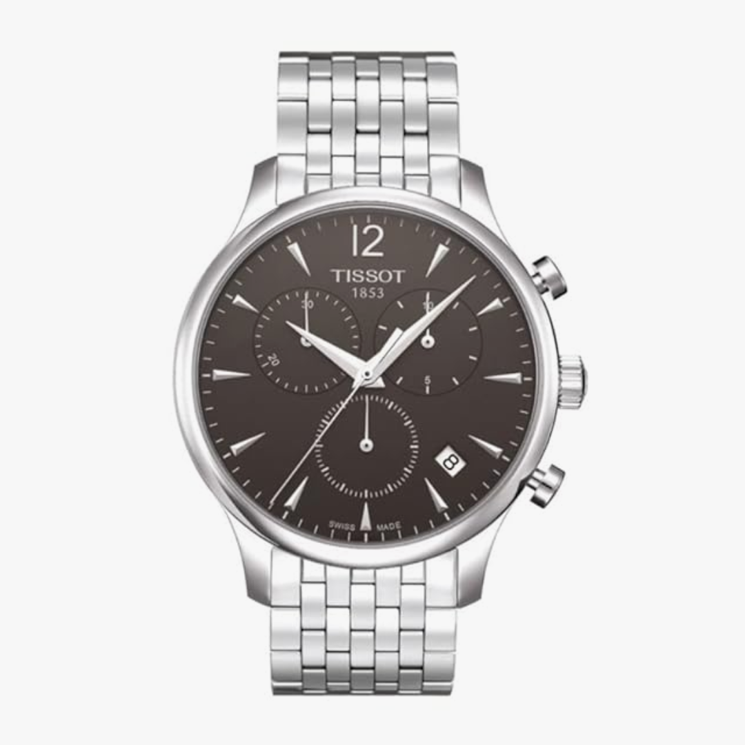 Tradition Men Chronograph Stainless Steel Watch T0636171106700