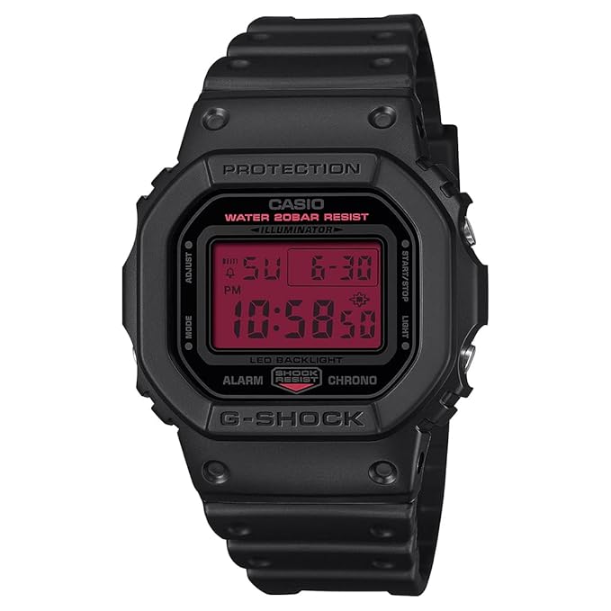 G-Shock DW-5600BBR-1DR Digital Red Dial Men