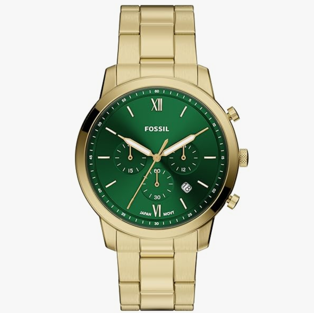 Fossil Neutra Gold Quartz Stainless Steel Watch FS6164