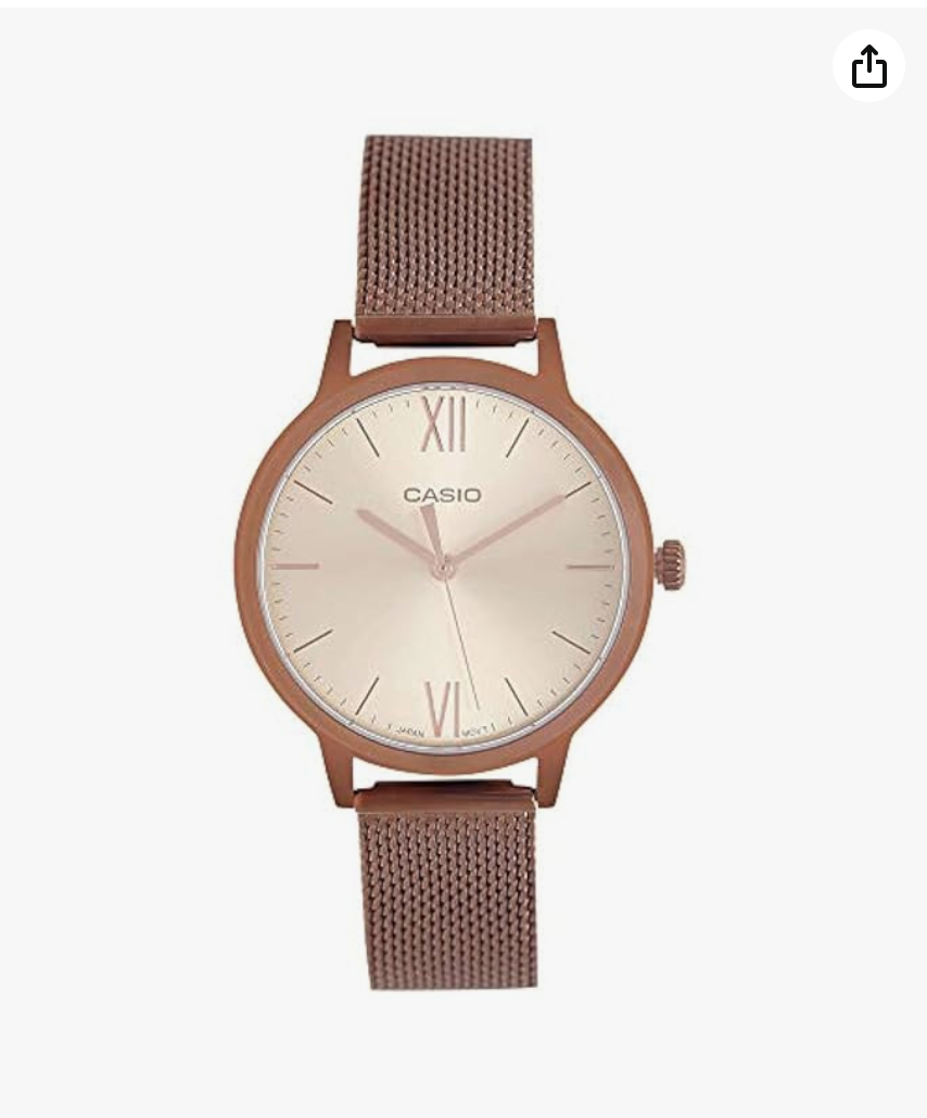 Enticer Lady's ( LTP-E157MR-9ADF ) Analog Watch - For Women
