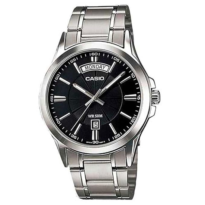 Casio Enticer Analog Silver Dial Men's Watch  MTP-1381D-1AVDF
