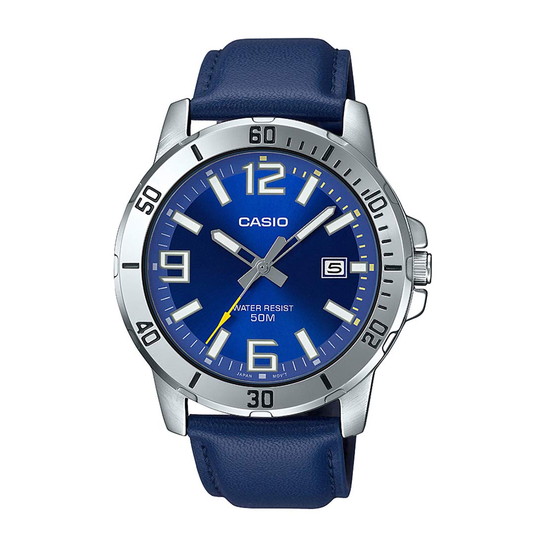 Casio Enticer Analog Blue Dial Men's Watch MTP-VD01L-2BV