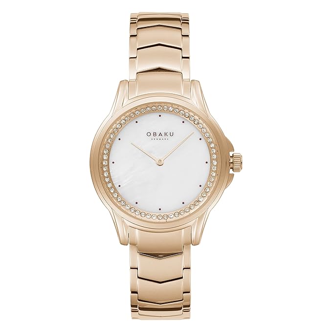 Obaku Jasmin Fuschsia Analog White Dial Women's Watch