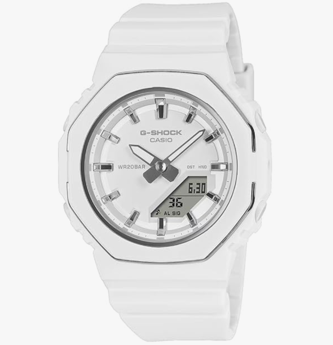 Casio G-Shock Women GMA-P2110-7ADR Analog-Digital White Dial Women