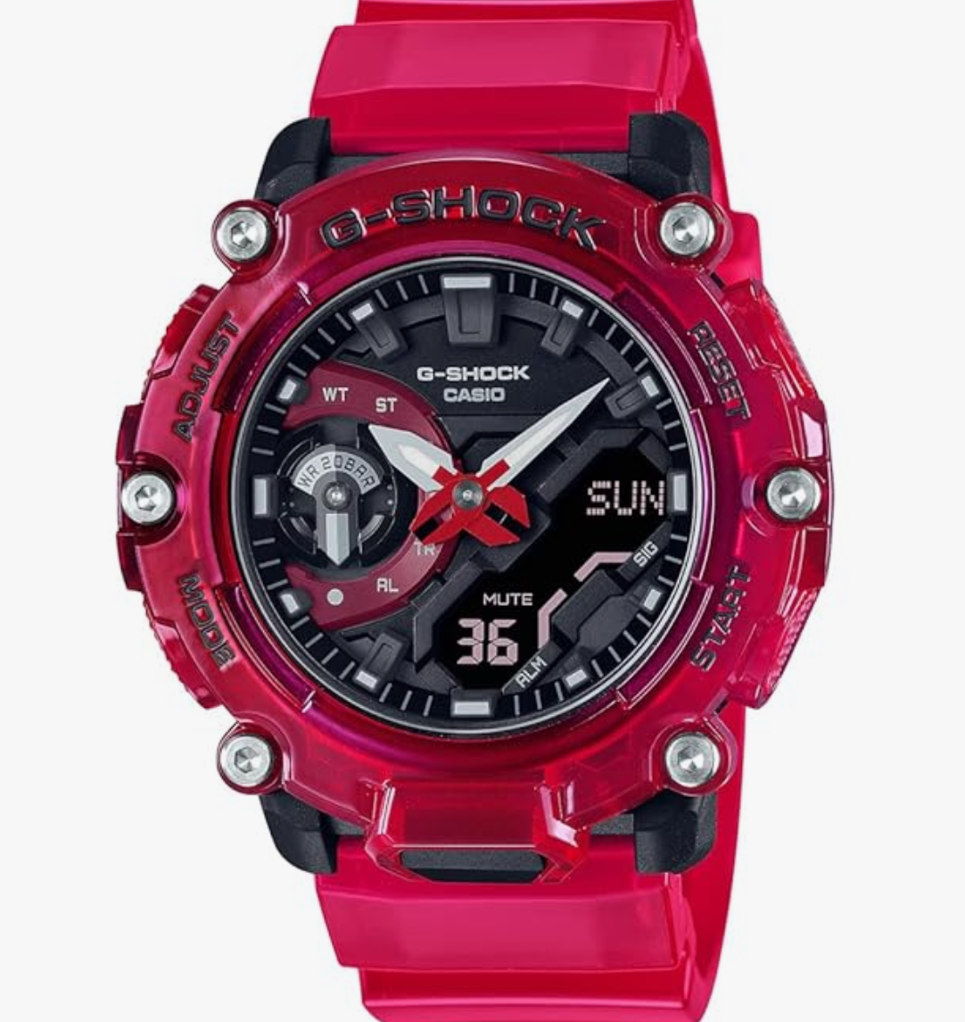 G-Shock Men Quartz Black Dial Analog-Digital Resin Watch G1217