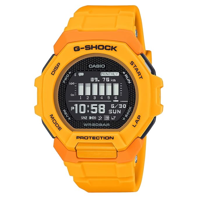G-Shock GBD-300-9DR Bluetooth Digital Black Dial Men
