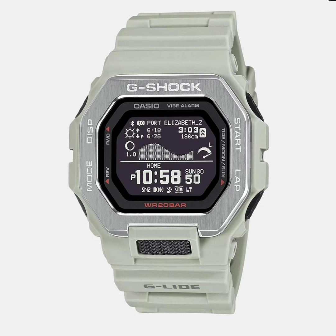 G-Shock Men Quartz Grey Dial Digital Resin Watch G1567