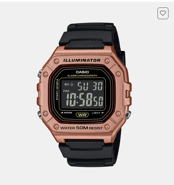 Youth Men Quartz Black Dial Digital Resin Watch D375