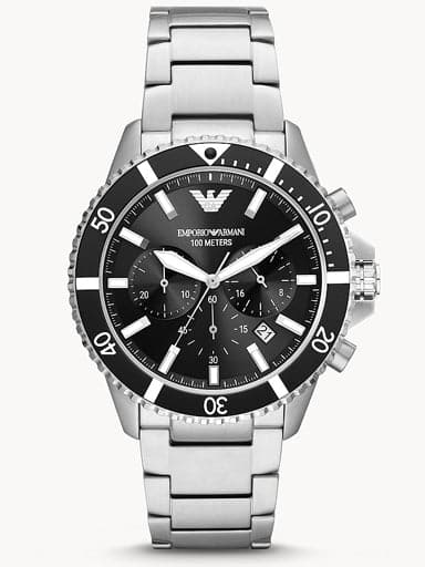 Emporio Armani Black Dial Men'S Watch - Ar11360I