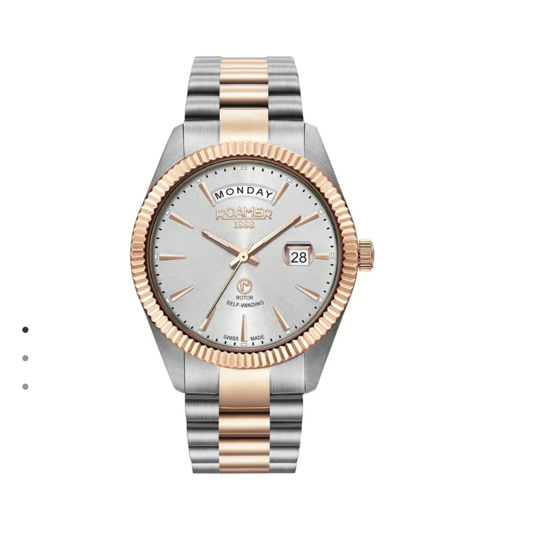 Roamer 981662 47 15 90 Primeline Daydate Watch for Men