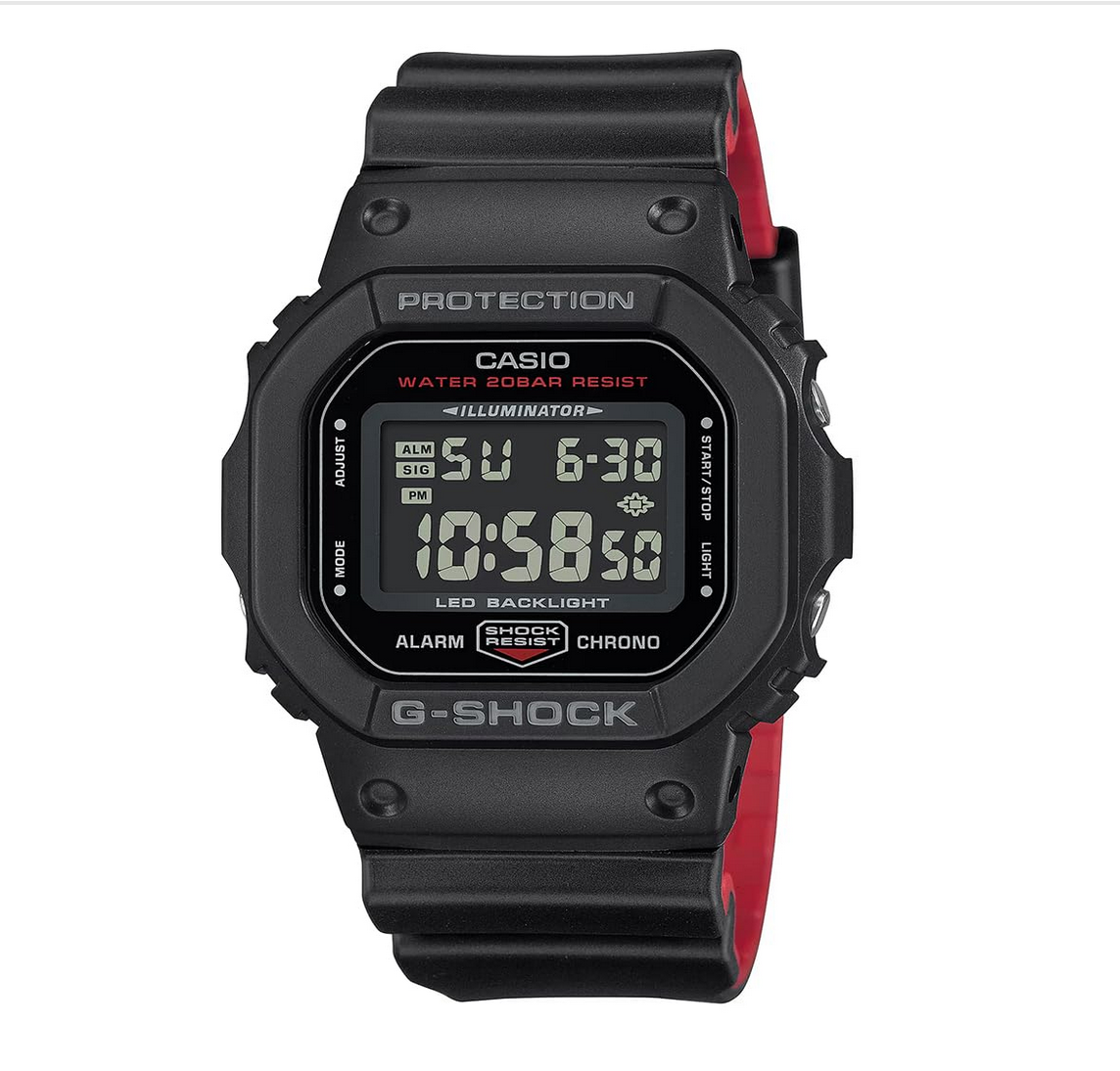 G-Shock Digital Watch - For Men -DW-5600UHR-1DR