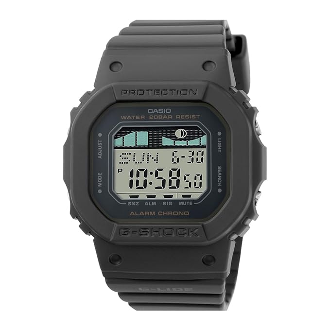 Women Resin G-Shock Digital Black Dial Glx-S5600-1Dr