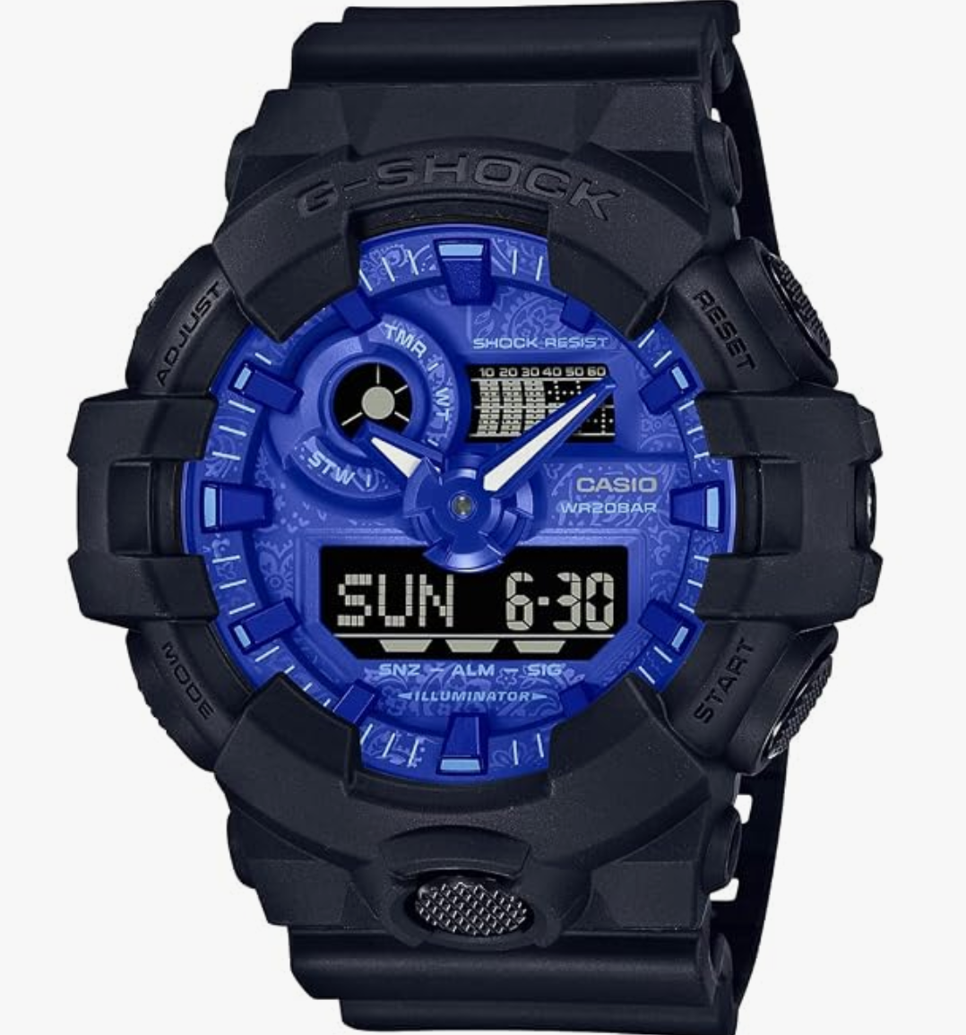 Casio G-Shock Analog-Digital Blue Dial Men GA-700BP-1ADR (G1239)